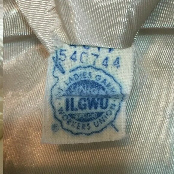 Vintage 60s Lace Sleeveless Tiered Shift Palm Royal Woman Young Adult Party - Picture 9 of 9